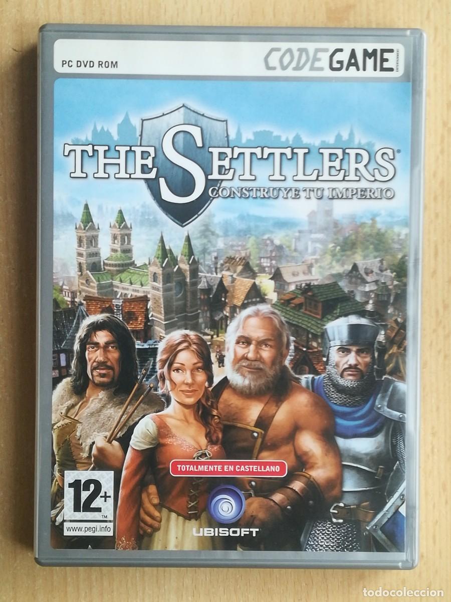 Videojuegos y consolas: CODEGAME: The Settlers. Construye tu imperio. DVD y manual. - Foto 1