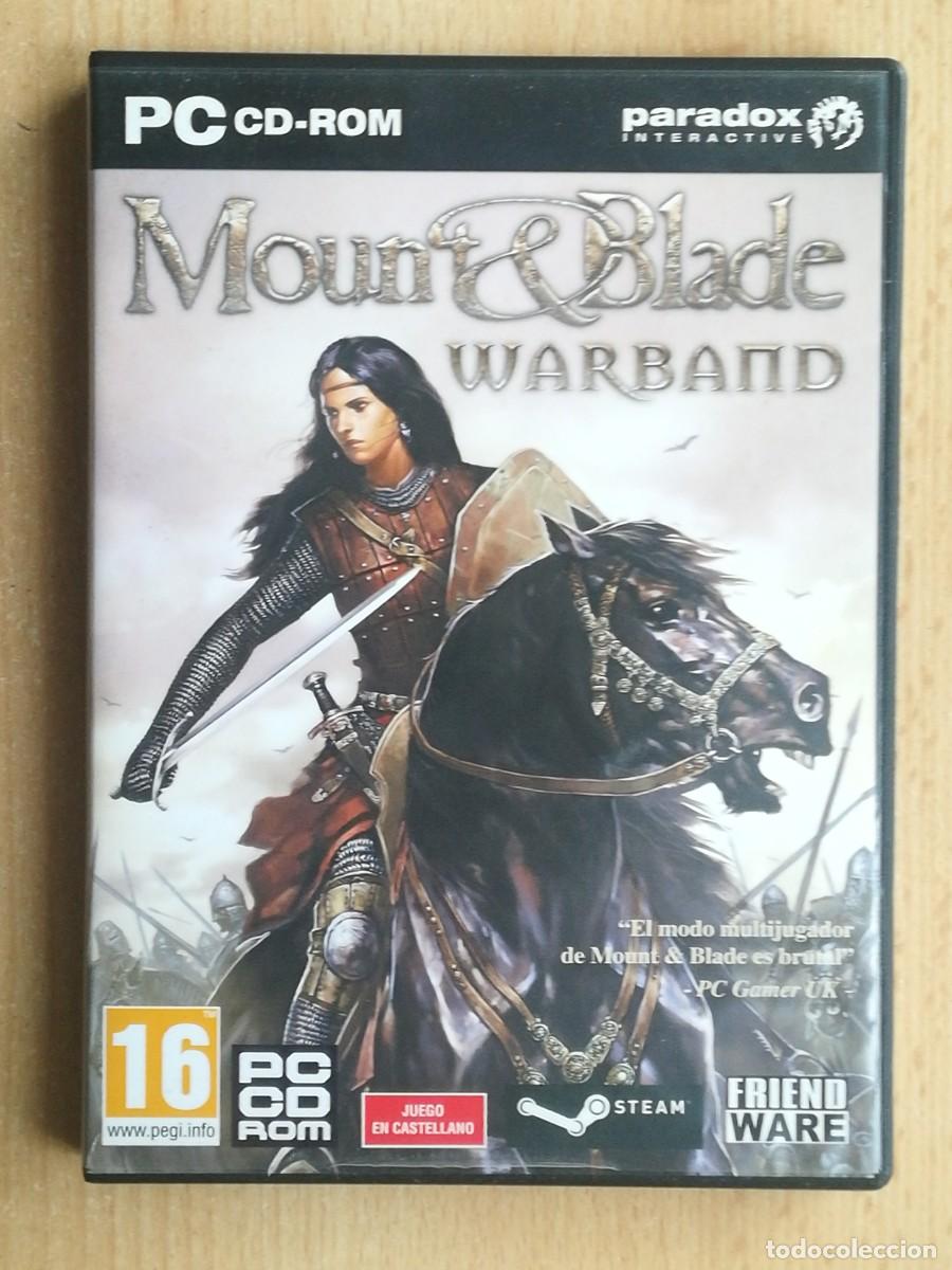 Videojuegos y consolas: PC CD-ROM: Mount & Blade Warband. Con manual. - Foto 1
