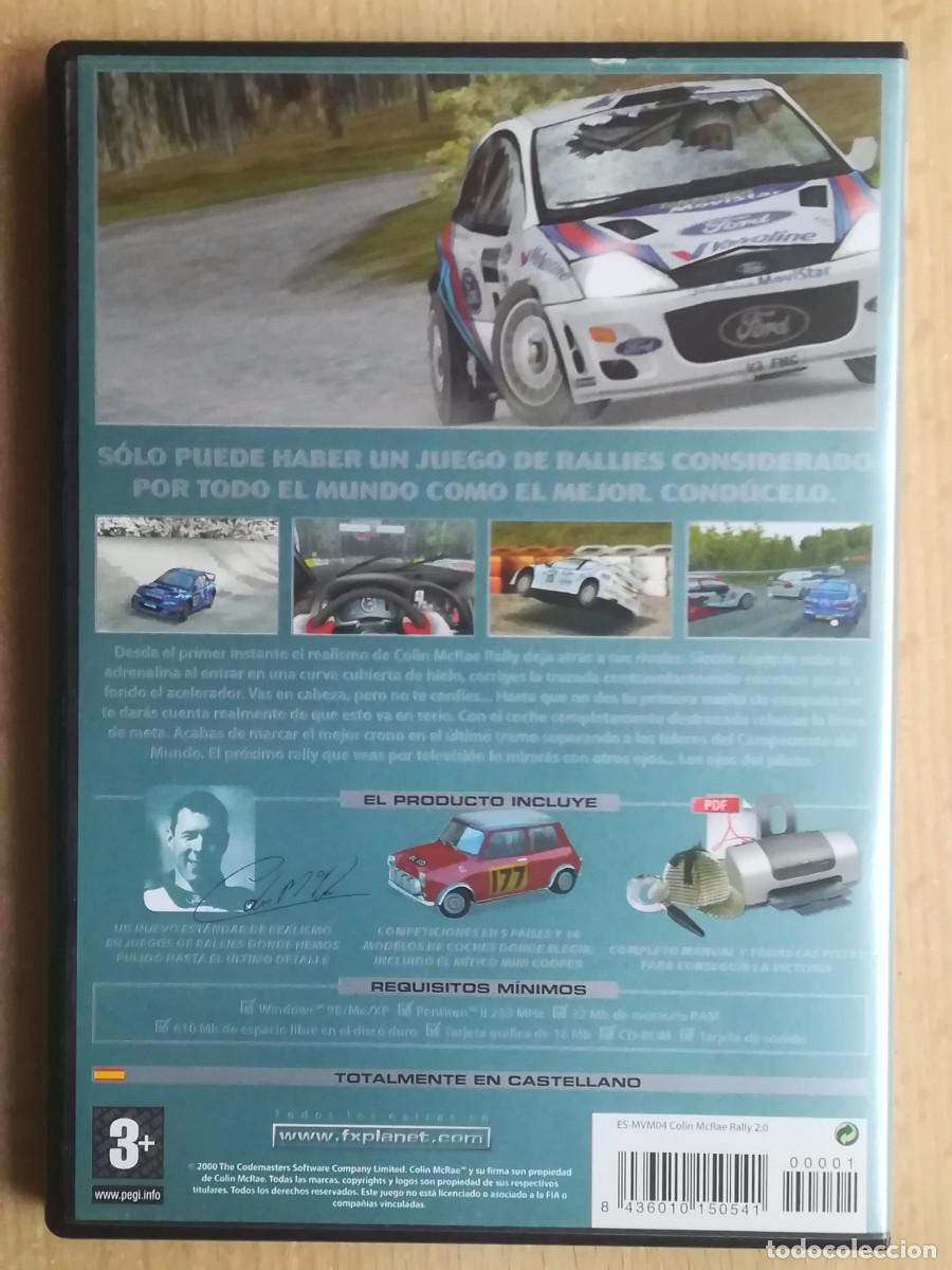 Videojuegos y consolas: FX - Colin McRae Rally 2.0 PC CD-ROM con manual - Foto 4
