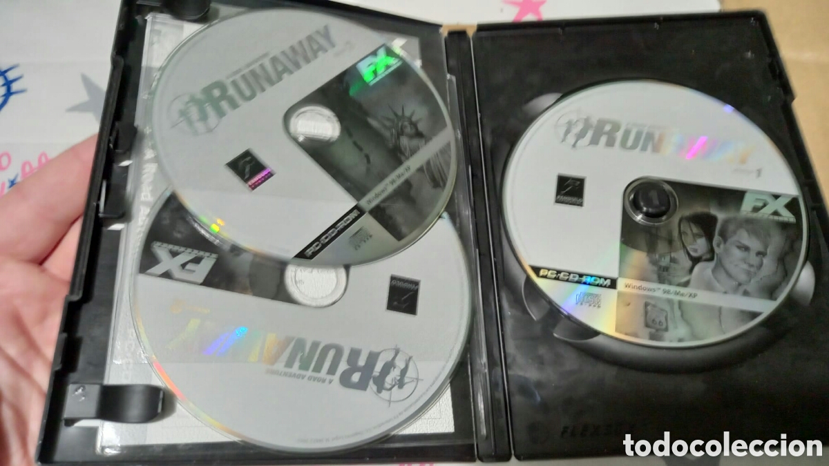 Videojuegos y consolas: Runaway a road adventure PC CD ROM - Foto 2