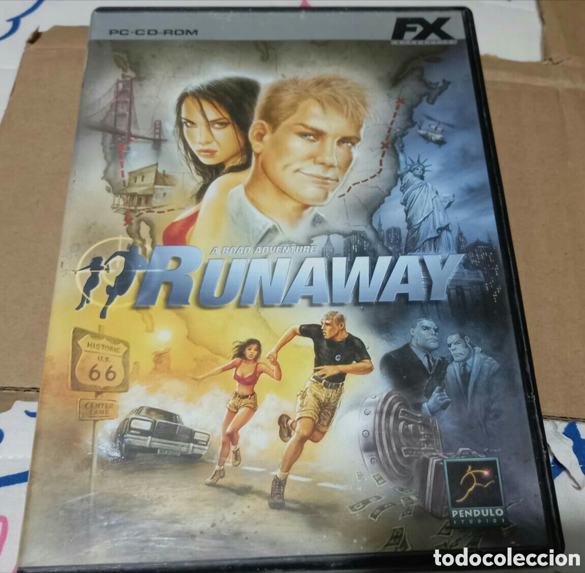 Videojuegos y consolas: Runaway a road adventure PC CD ROM - Foto 1