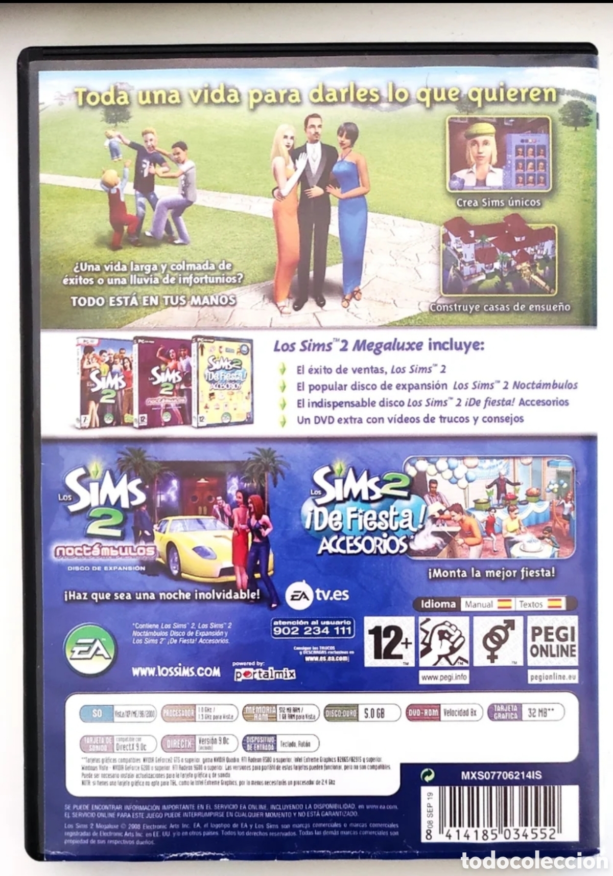 Videojuegos y consolas: Juego Los Sims 2 Megaluxe PC - Foto 2
