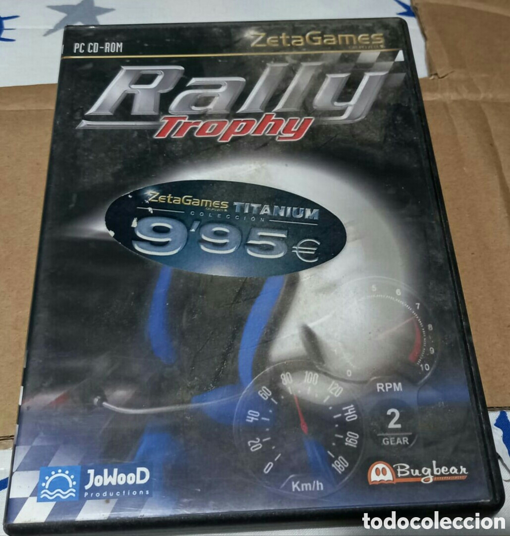 Videojuegos y consolas: Rally trophy PC CD ROM - Foto 1