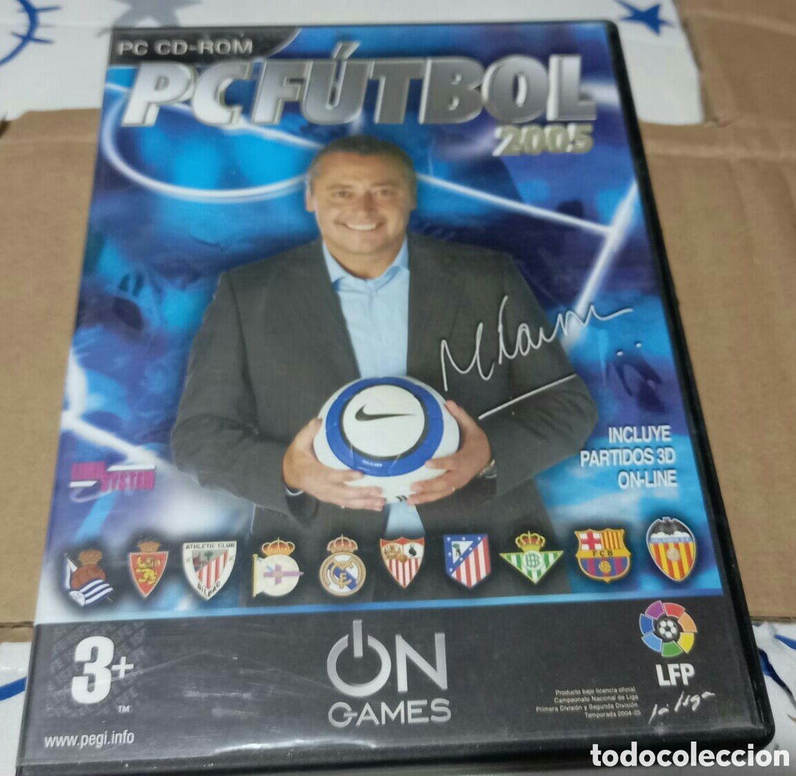 Videojuegos y consolas: Pc futbol 2005 PC CD ROM - Foto 1