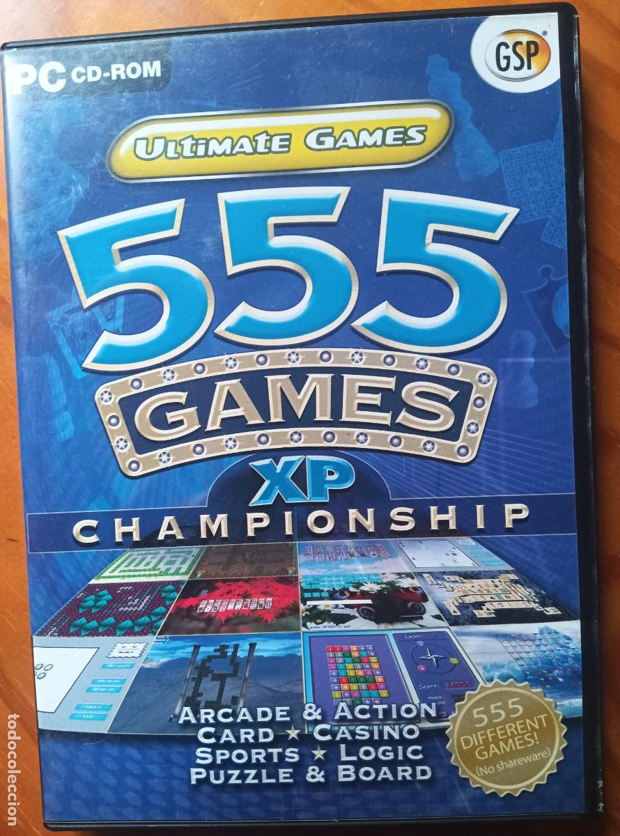 Videojuegos y consolas: 555 GAMES XP CHAPIONSHIP - JUEGP PC CD - Foto 1