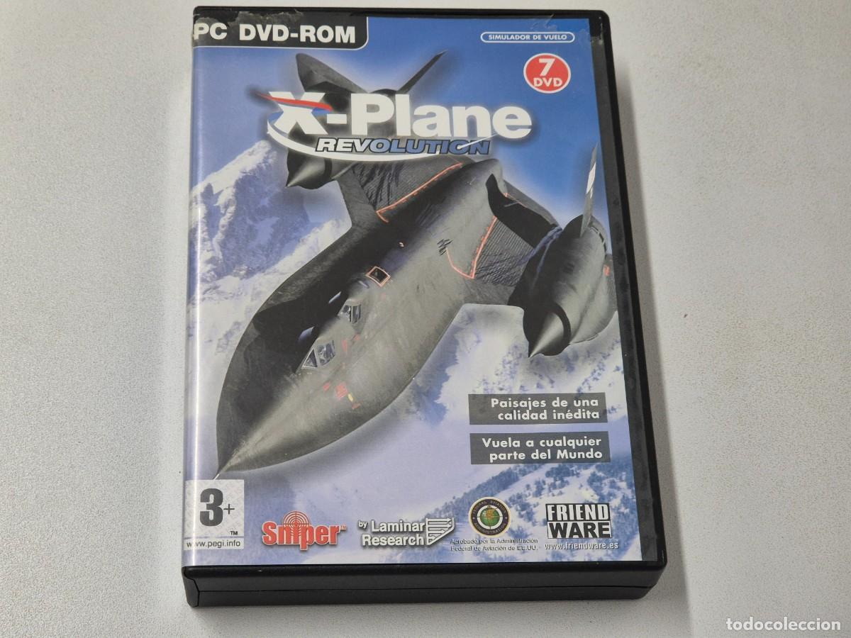 Videojuegos y consolas: X-PLANE REVOLUTION . Dvd.Rom - Foto 1