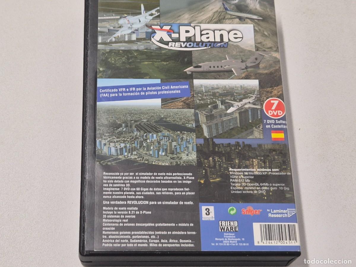Videojuegos y consolas: X-PLANE REVOLUTION . Dvd.Rom - Foto 3