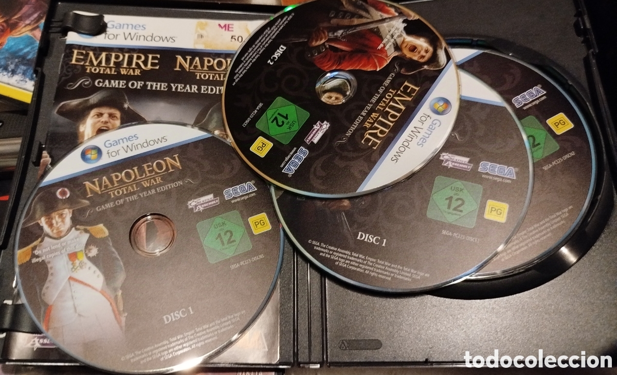 Videojuegos y consolas: Empire total wars & Napole&oacute;n Total wars. PC - Foto 2