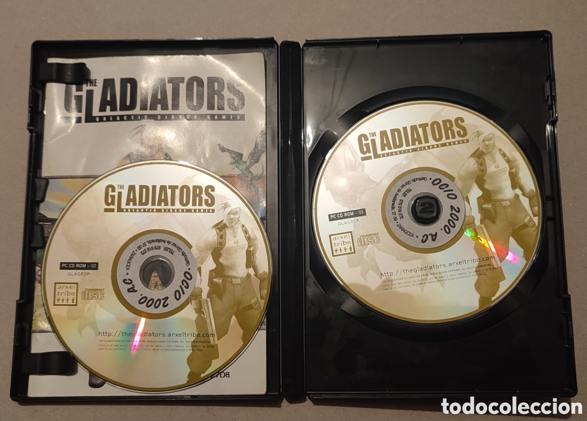 Videojuegos y consolas: JUEGO PC THE GLADIATORS 2 DISCOS - Foto 2