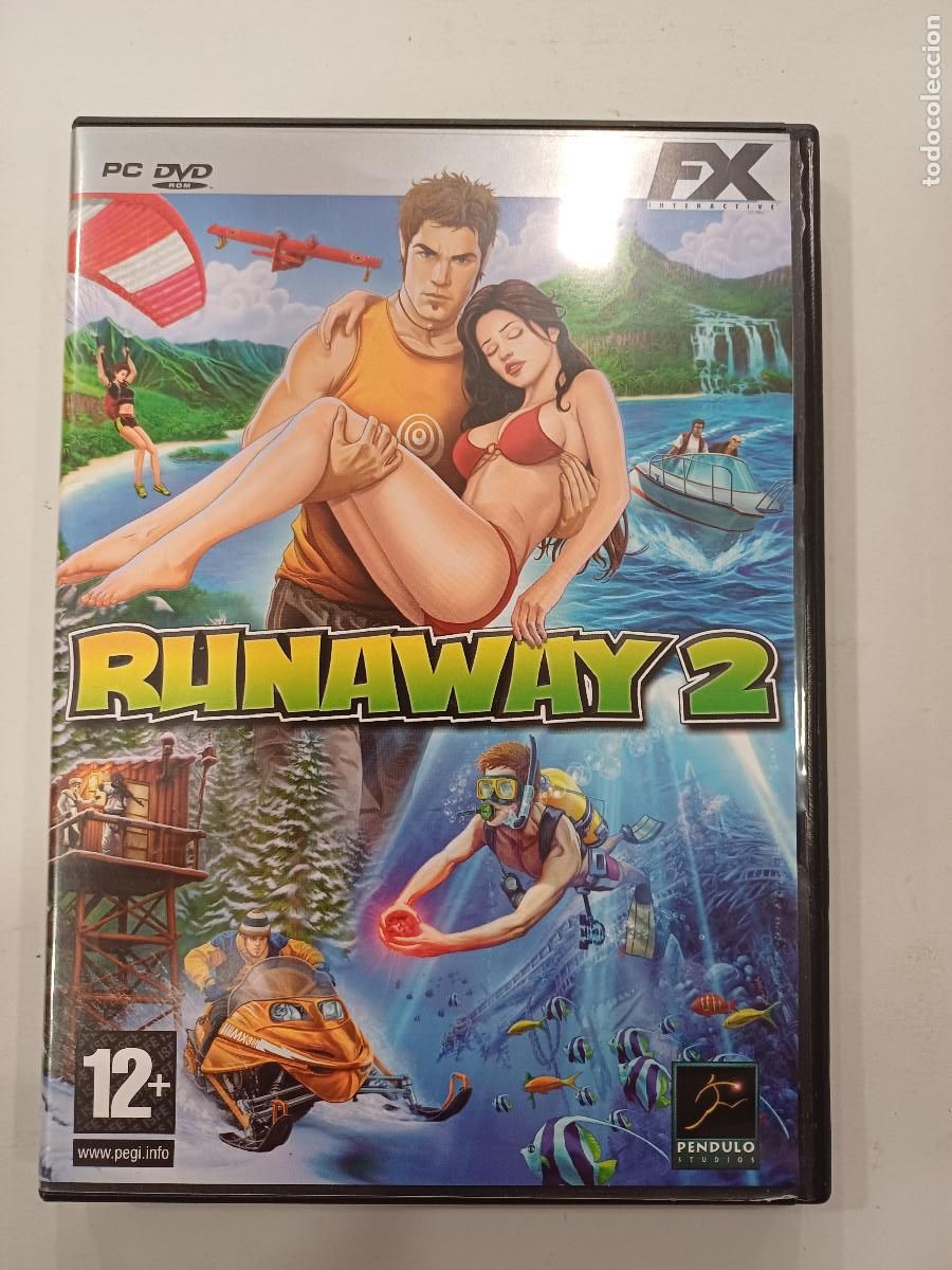 Videojuegos y consolas: RUNAWAY 2/JUEGO PC CD-ROM 2 DISCOS. - Foto 1