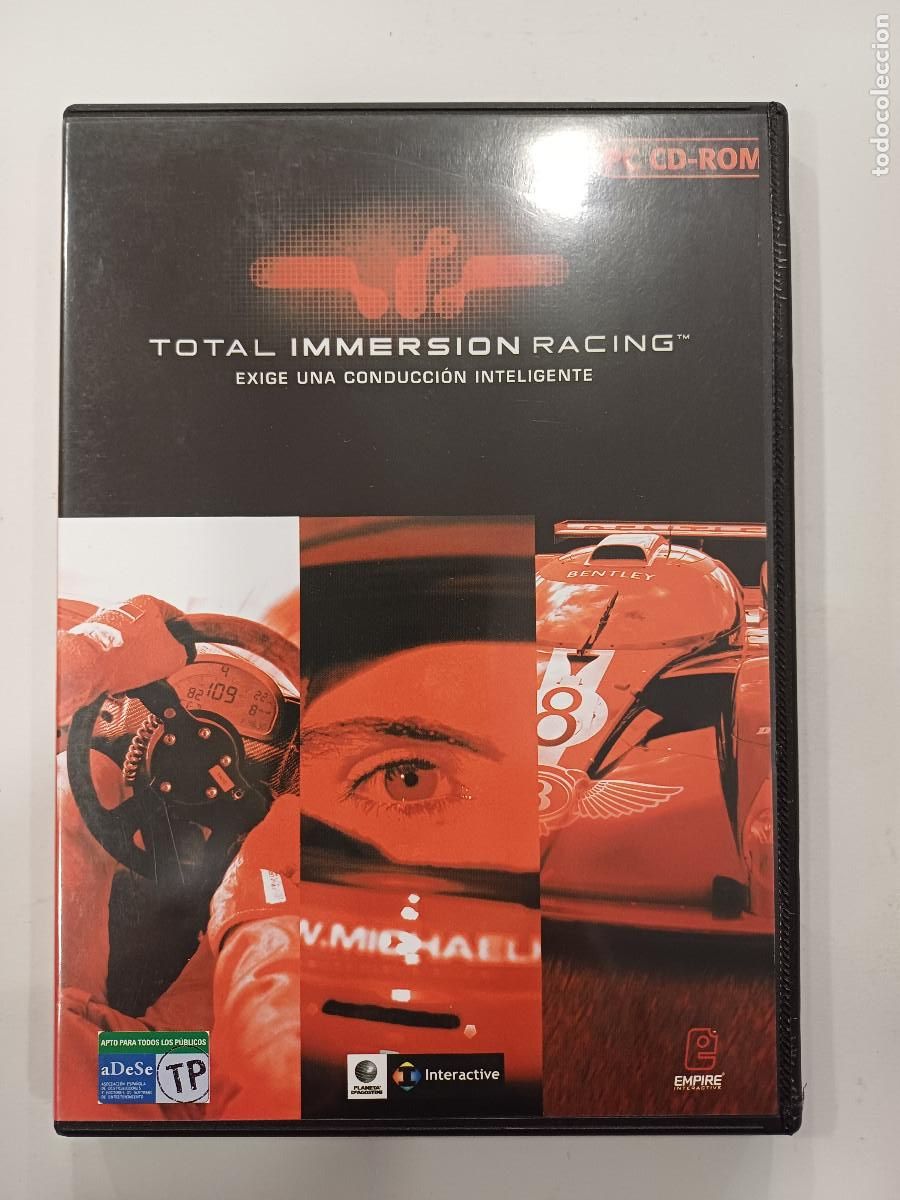 Videojuegos y consolas: TOTAL INMERSION RACING/JUEGO PC CD-ROM. - Foto 1
