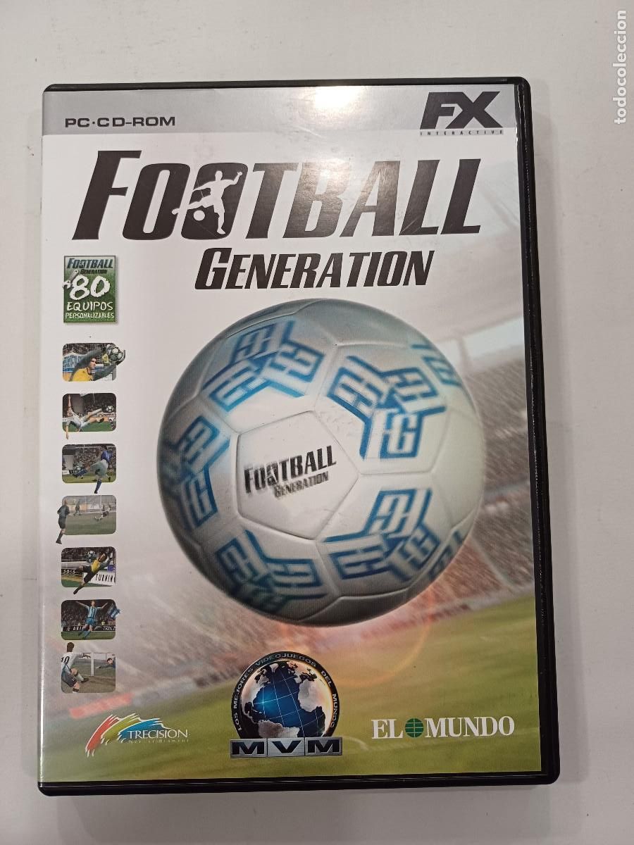 Videojuegos y consolas: FOOTBALL GENERATION/PC. - Foto 1