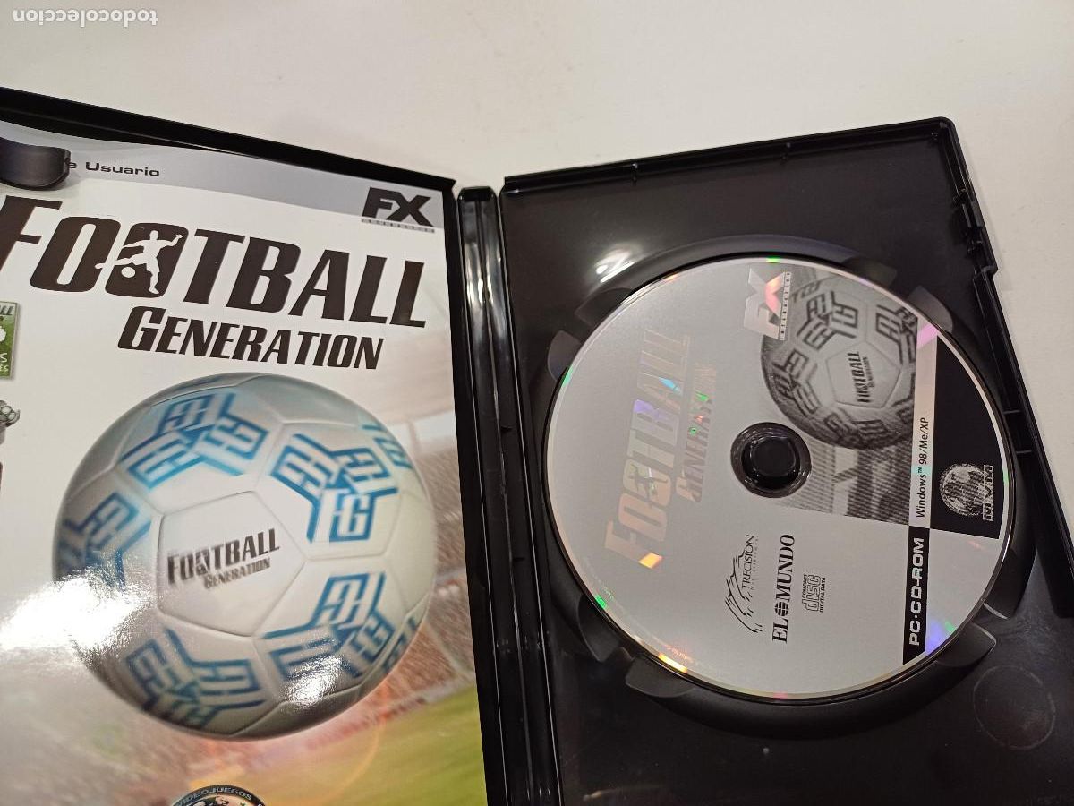 Videojuegos y consolas: FOOTBALL GENERATION/PC. - Foto 2