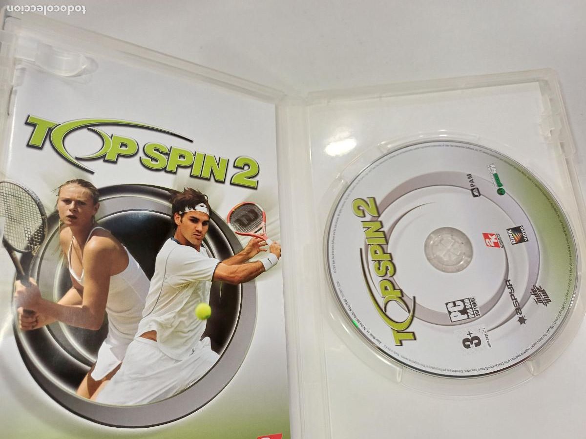 Videojuegos y consolas: TOP SPIN 2/PC DVD-ROM. - Foto 2