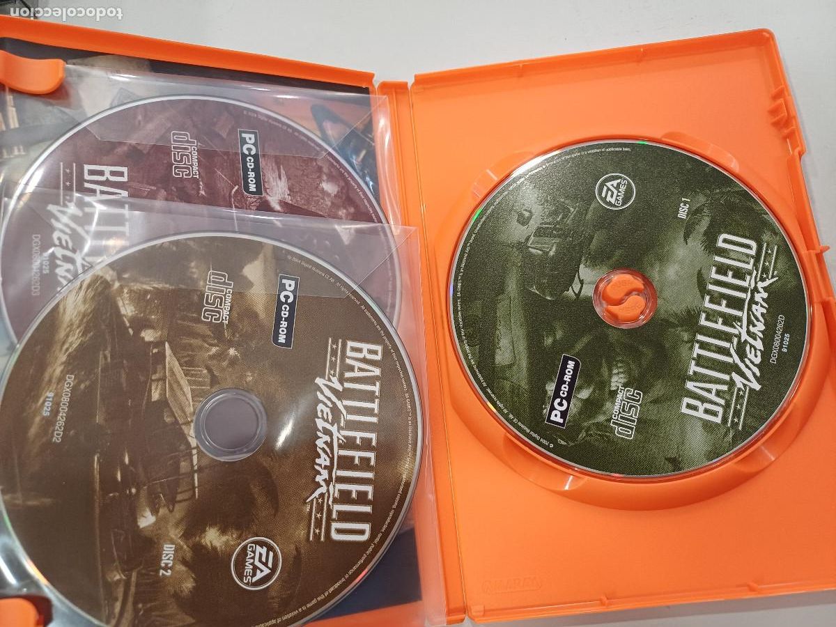 Videojuegos y consolas: BATTLEFIELD VIETNAM/PC 3 DISCOS. - Foto 2