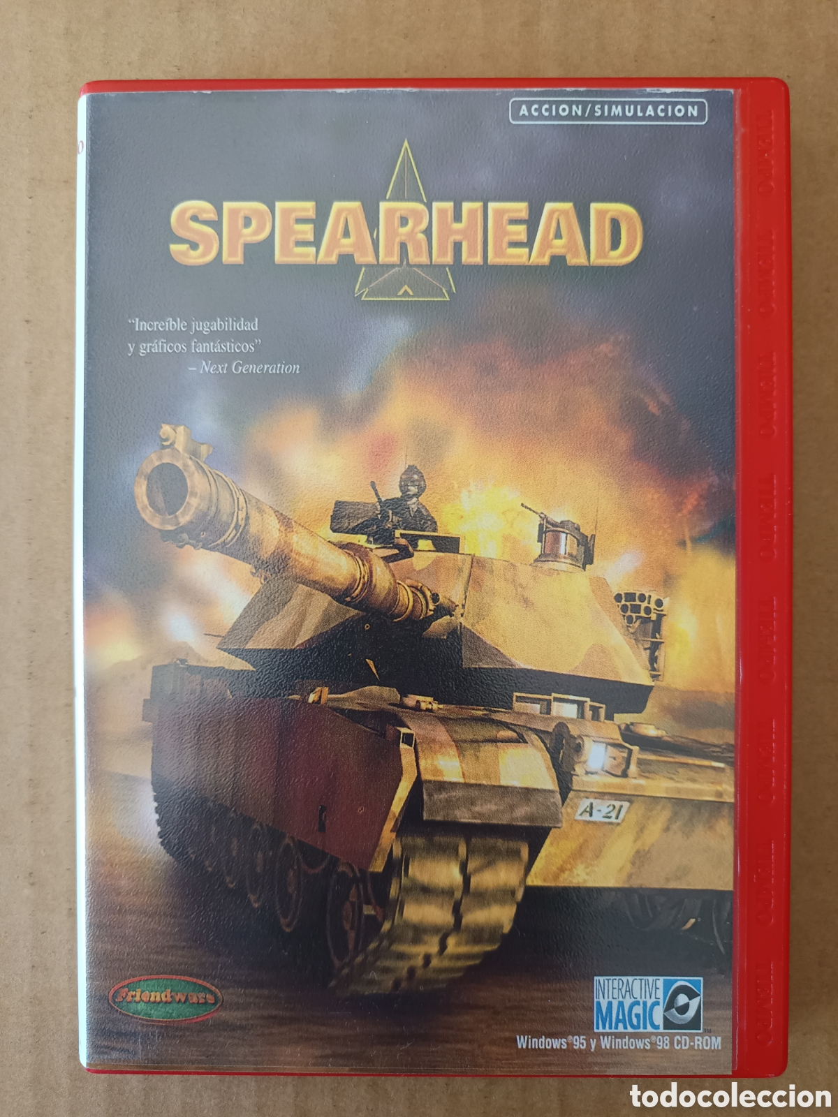 Videojuegos y consolas: Juego PC CD-Rom Spearhead (Friendware/Interactive Magic, 1999). Ediciones Tiempo. - Foto 1