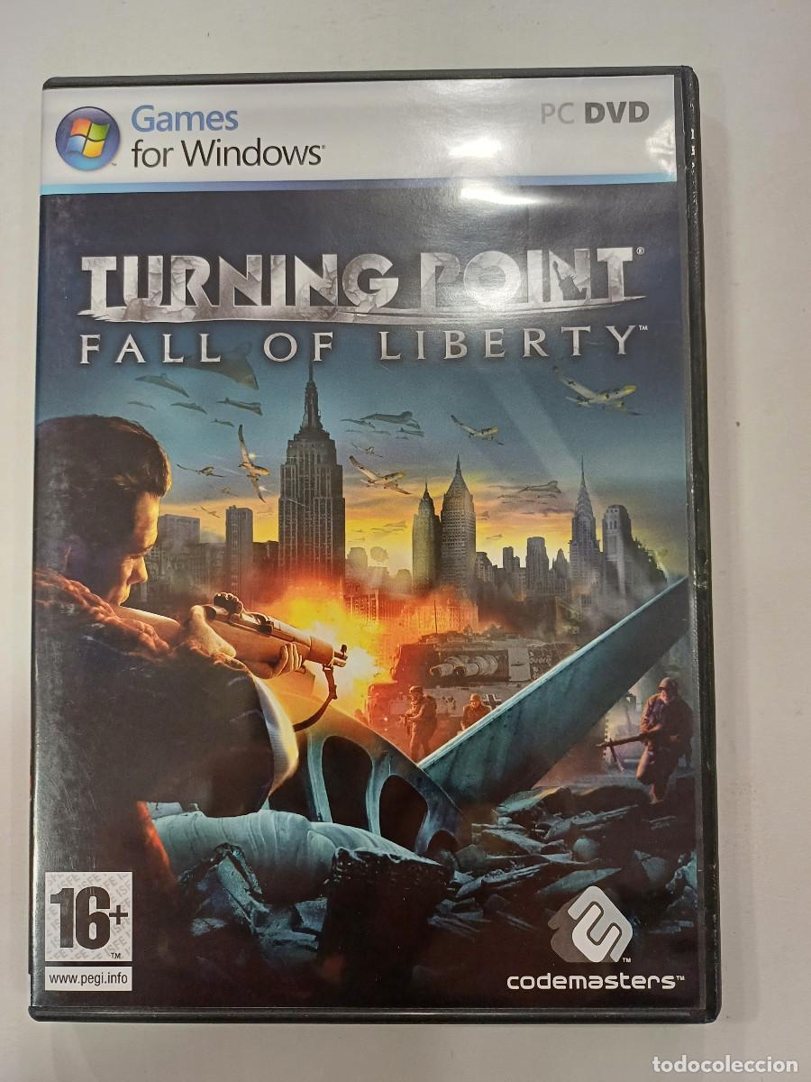 Videojuegos y consolas: TURNING POINT/FALL OF LIBERTY/PC. - Foto 1