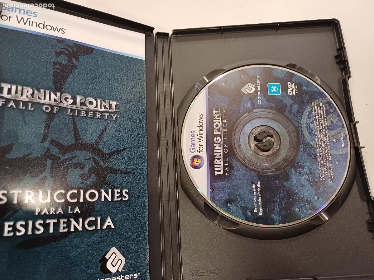 Videojuegos y consolas: TURNING POINT/FALL OF LIBERTY/PC. - Foto 2