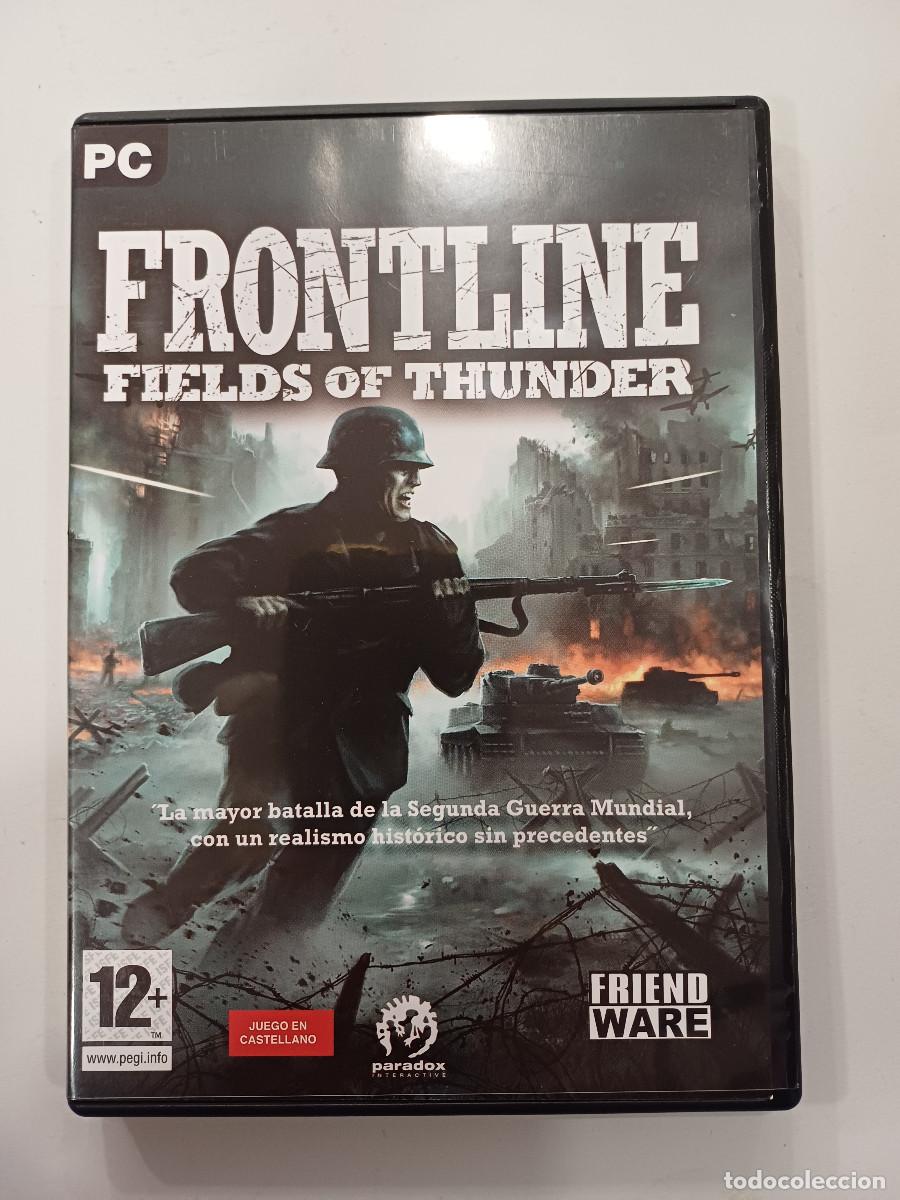 Videojuegos y consolas: FRONTLINE/FIELDS OF THUNDER/PC. - Foto 1