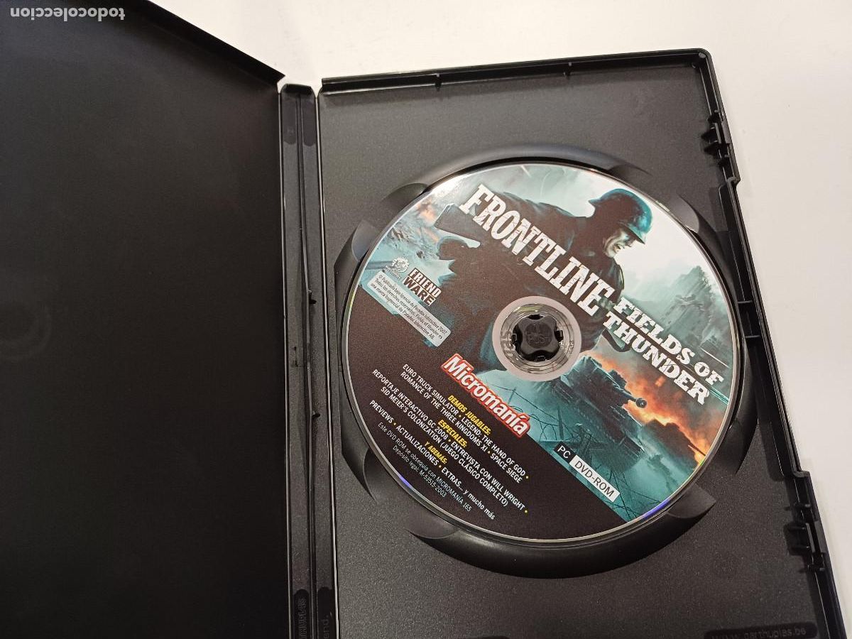 Videojuegos y consolas: FRONTLINE/FIELDS OF THUNDER/PC. - Foto 2