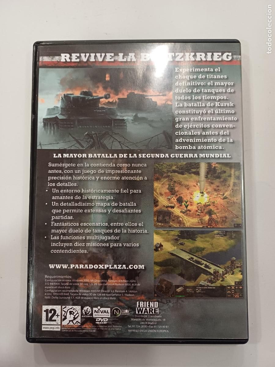 Videojuegos y consolas: FRONTLINE/FIELDS OF THUNDER/PC. - Foto 3