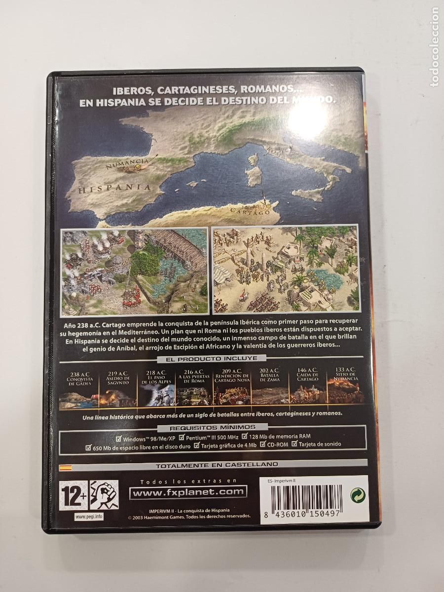 Videojuegos y consolas: IMPERIUM II/LA CONQUISTA DE HISPANIA/PC. - Foto 3