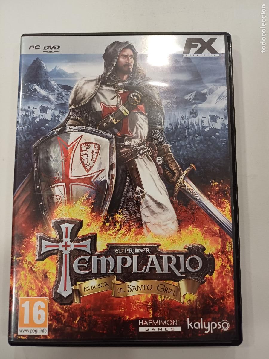 Videojuegos y consolas: EL PRIMER TEMPLARIO/PC. - Foto 1