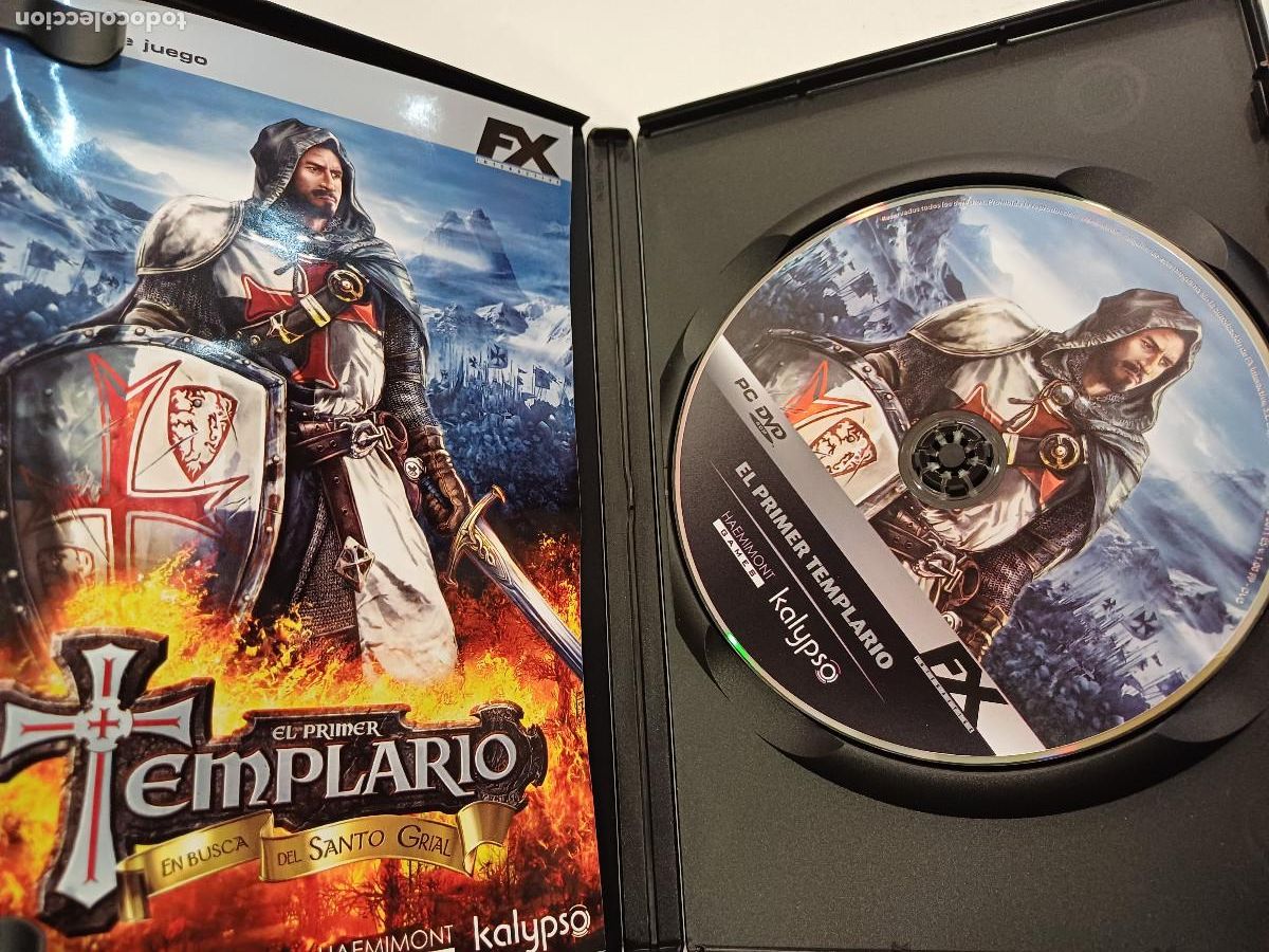 Videojuegos y consolas: EL PRIMER TEMPLARIO/PC. - Foto 2