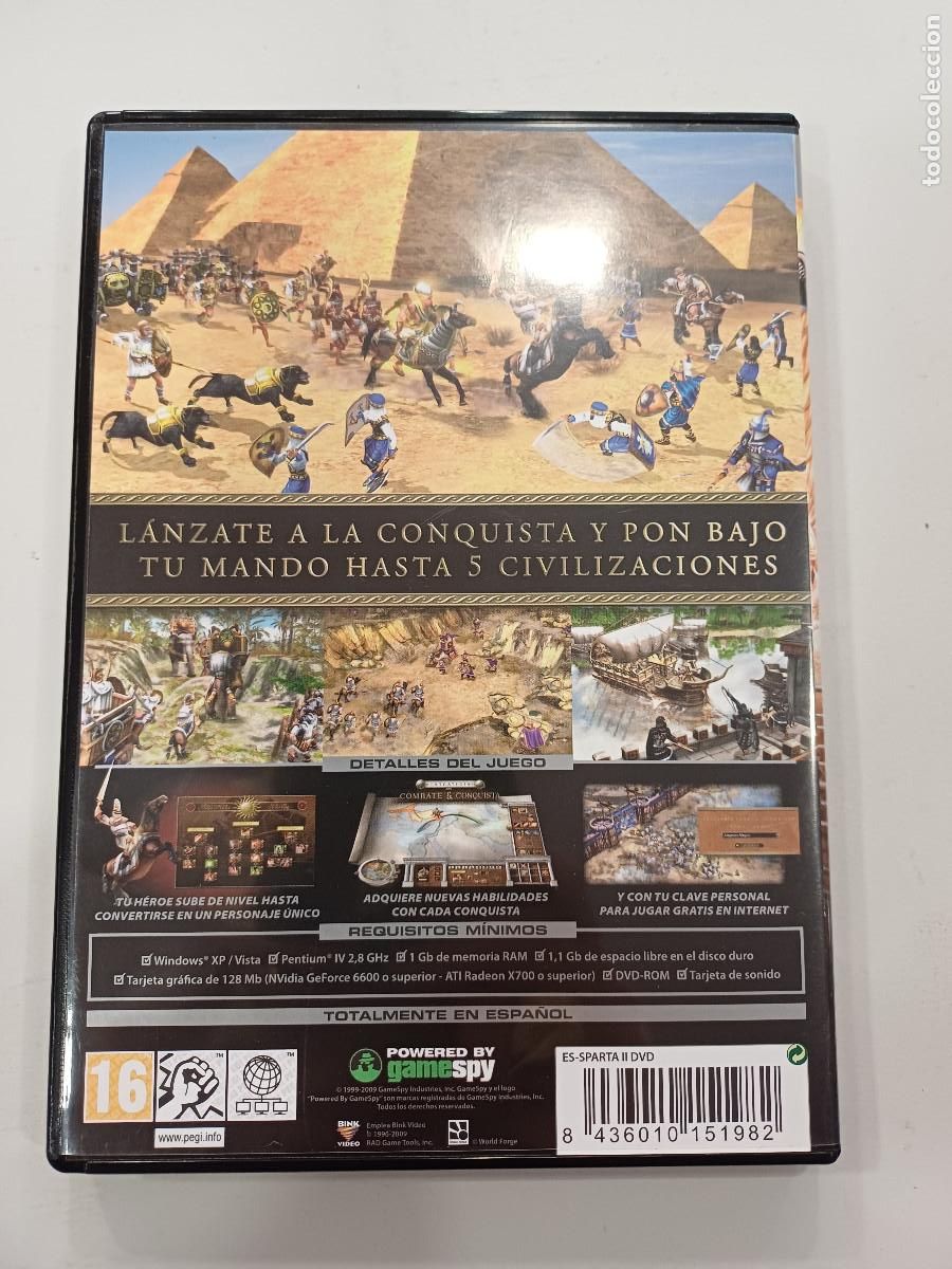 Videojuegos y consolas: SPARTA II/LAS CONQUISTAS DE ALEJANDRO MAGNO/PC. - Foto 3