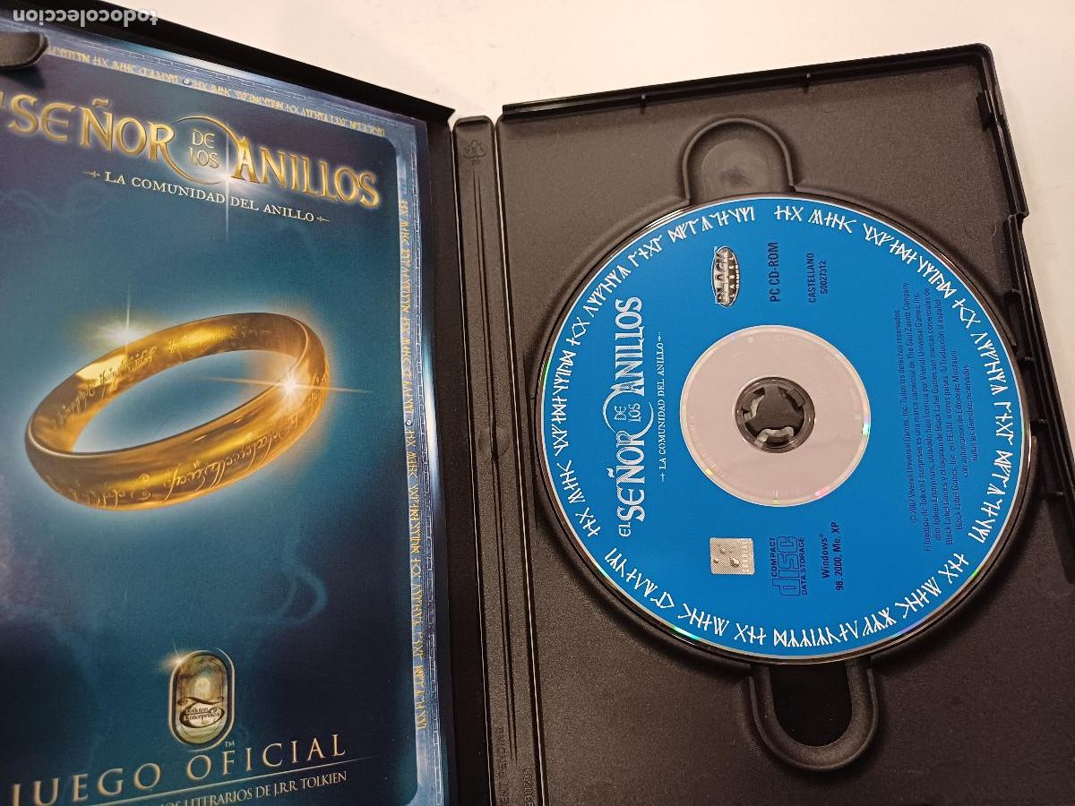 Videojuegos y consolas: EL SE&Ntilde;OR DE LOS ANILLOS/LA COMUNIDAD DEL ANILLO/PC. - Foto 2