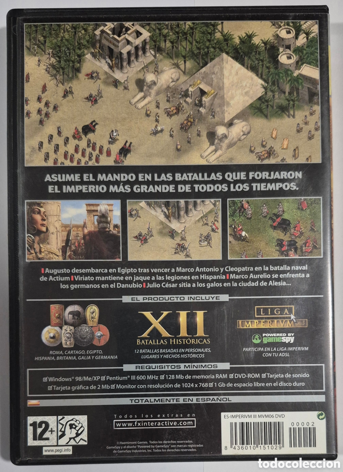 Videojuegos y consolas: JUEGO PC / DVD-ROM - IMPERIUM III - Foto 2