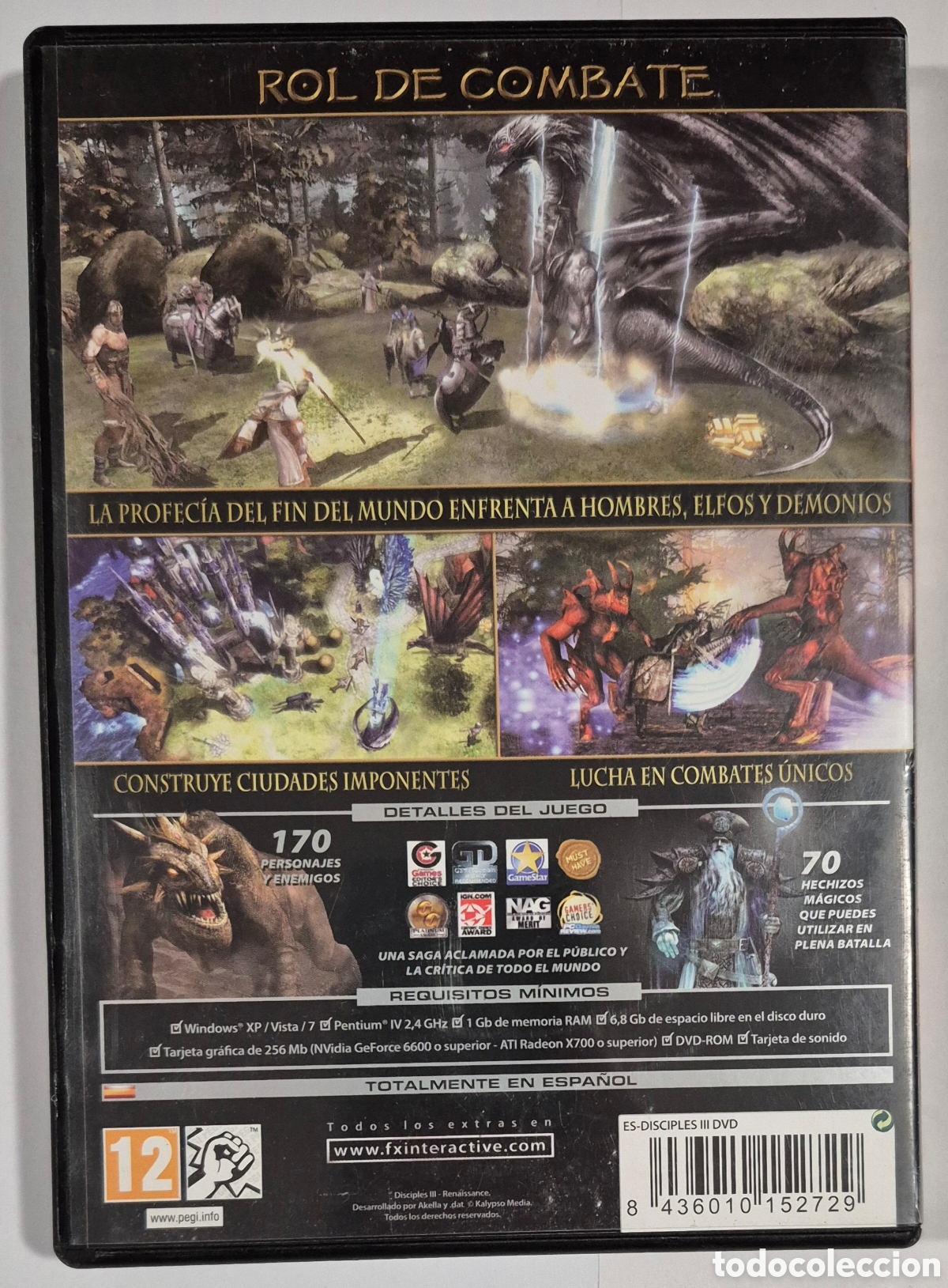 Videojuegos y consolas: JUEGO PC / DVD-ROM - DISCIPLES III - Foto 2