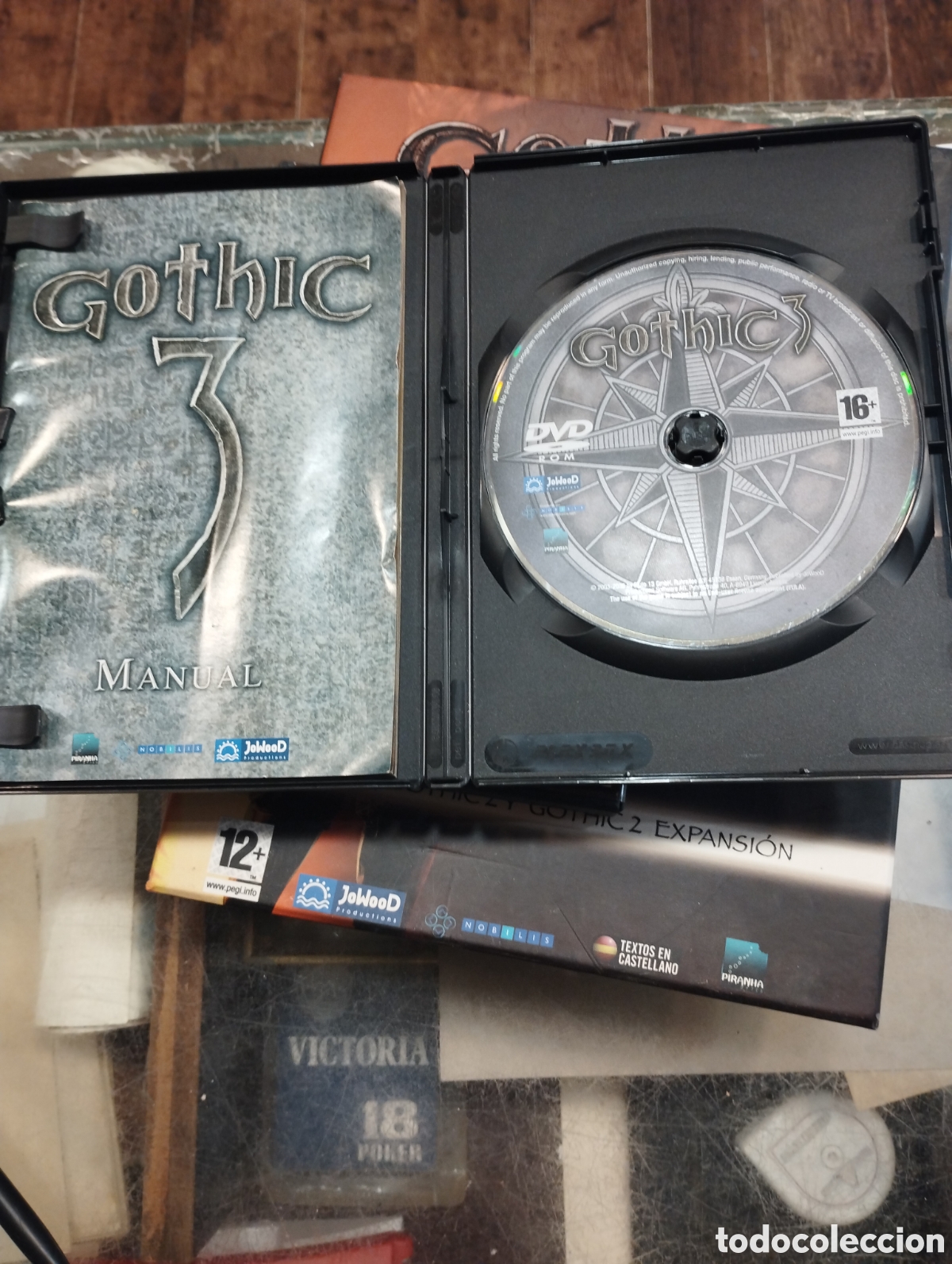 Videojuegos y consolas: Gothic edici&oacute;n coleccionista 1.2.y 2 expansi&oacute;n - Foto 6