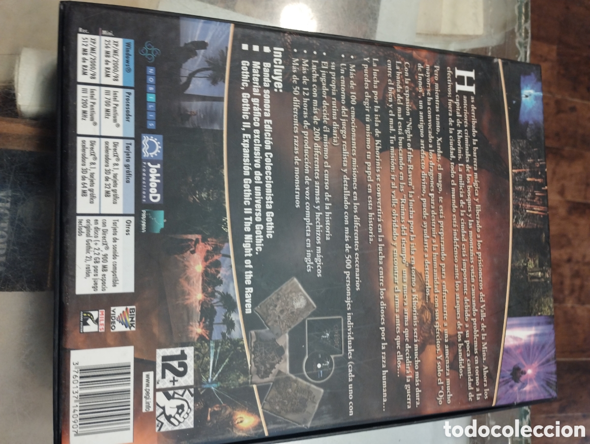 Videojuegos y consolas: Gothic edici&oacute;n coleccionista 1.2.y 2 expansi&oacute;n - Foto 11