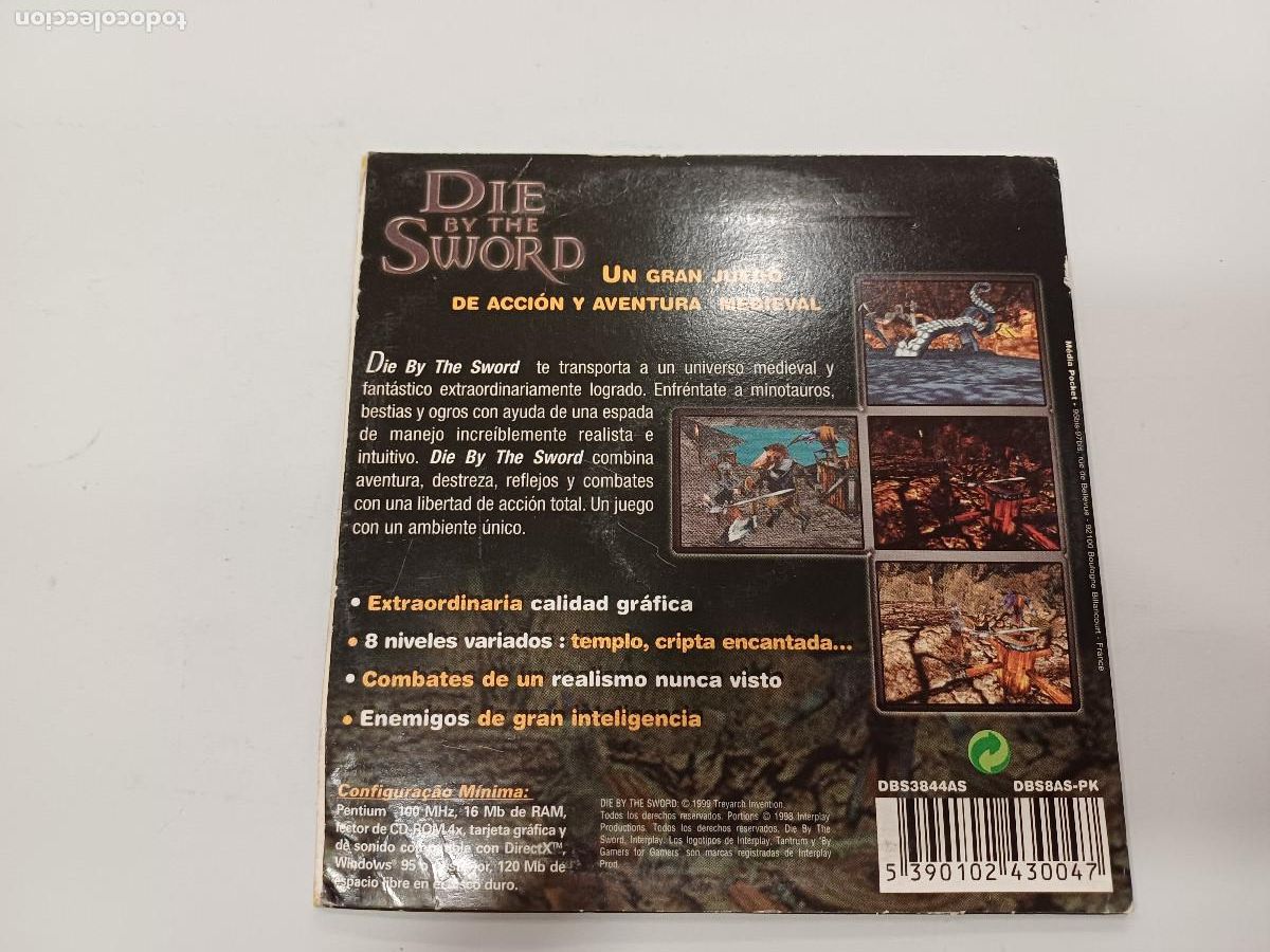 Videojuegos y consolas: DIE BY THE SWORD/CD-ROM. - Foto 3