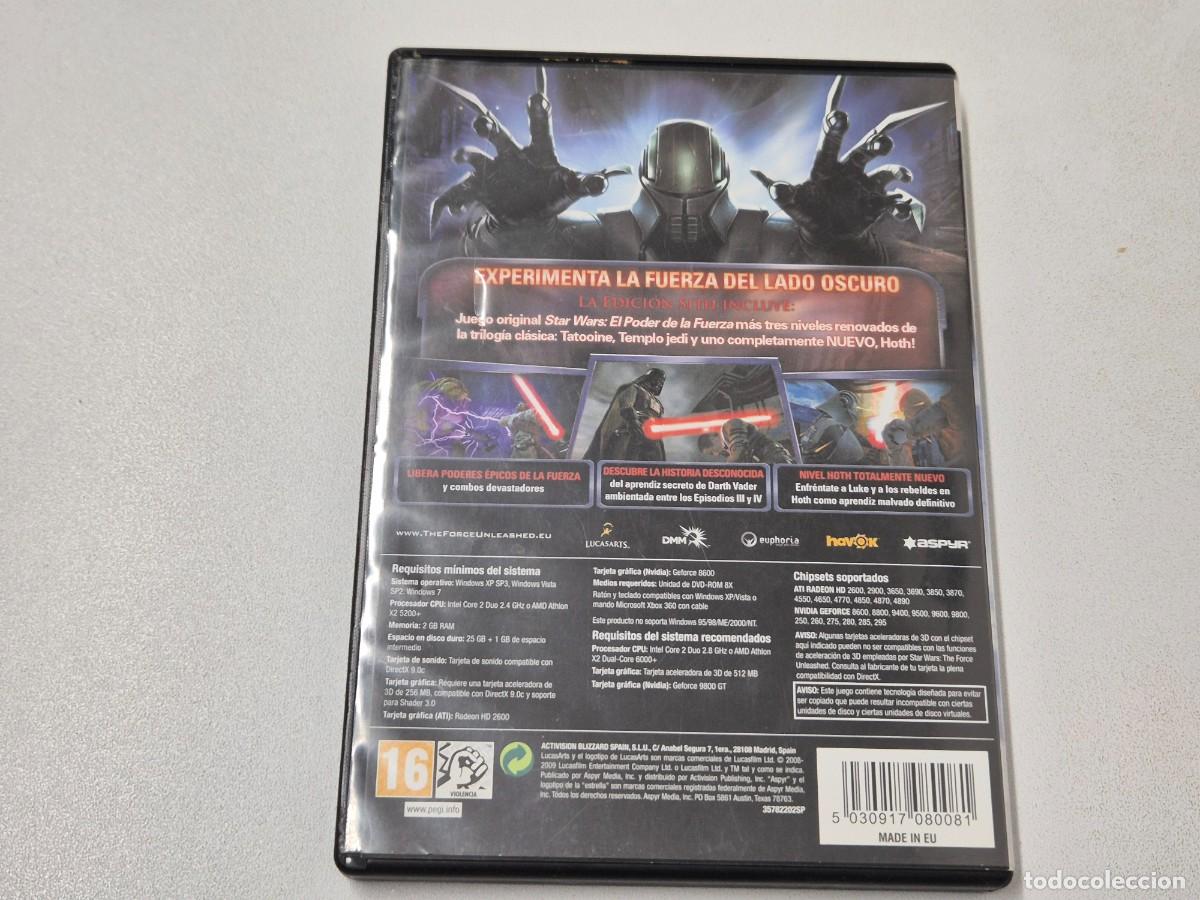 Videojuegos y consolas: EDICION SITH STAR WARS EL PODER DE LA FUERZA - Foto 2