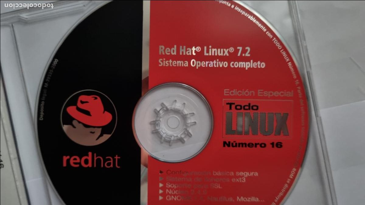 Videojuegos y consolas: RedHat Linux 7.2 PC CD-ROM Edici&oacute;n, Todo LINUX, N&uacute;mero 16 - Foto 3