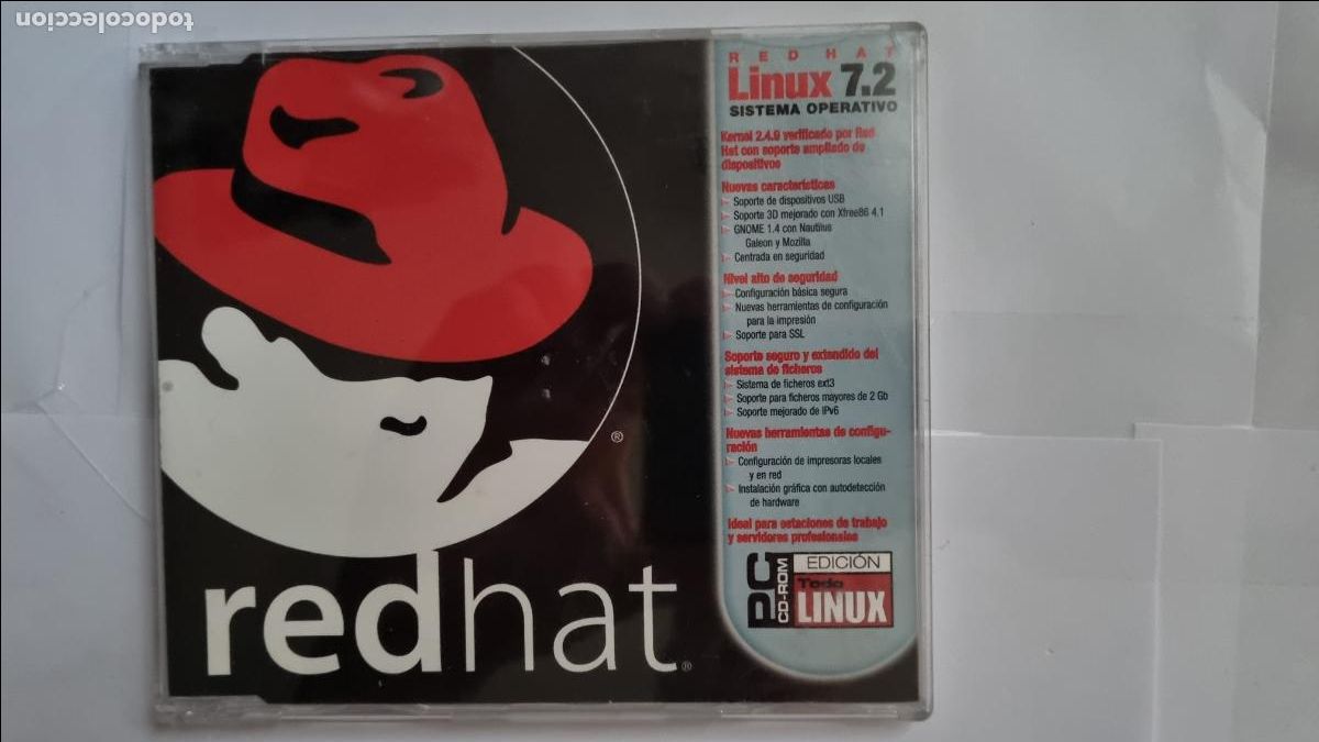 Videojuegos y consolas: RedHat Linux 7.2 PC CD-ROM Edici&oacute;n, Todo LINUX, N&uacute;mero 16 - Foto 1