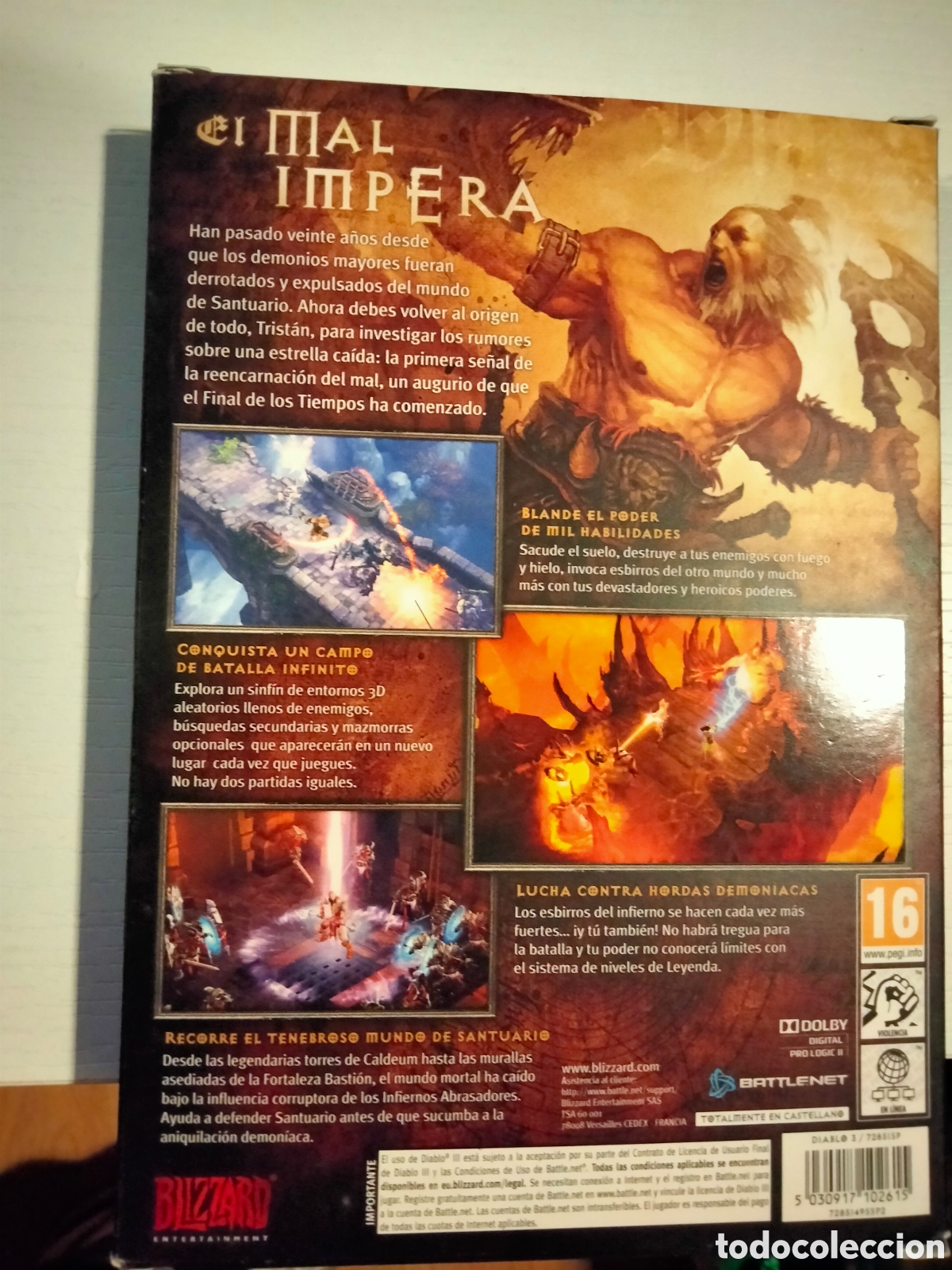 Videojuegos y consolas: Diablo 3 edici&oacute;n coleccionista PC - Foto 2