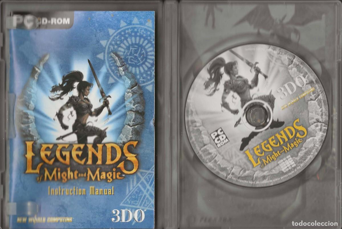 Videojuegos y consolas: PC- CD- ROM -- LEGENDS OF MIGHT AND MAGIC - Foto 2