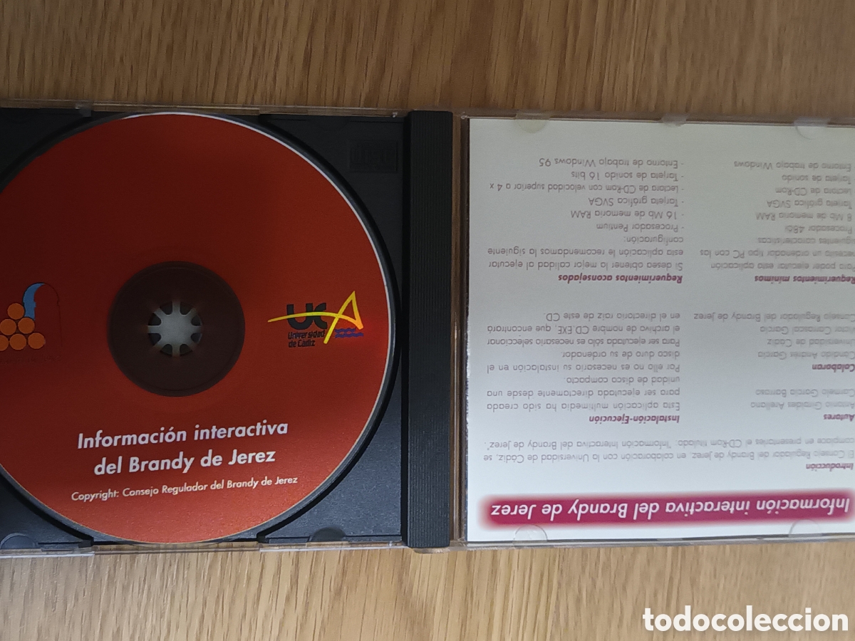 Videojuegos y consolas: El brandy de jerez CD-ROM - Foto 3