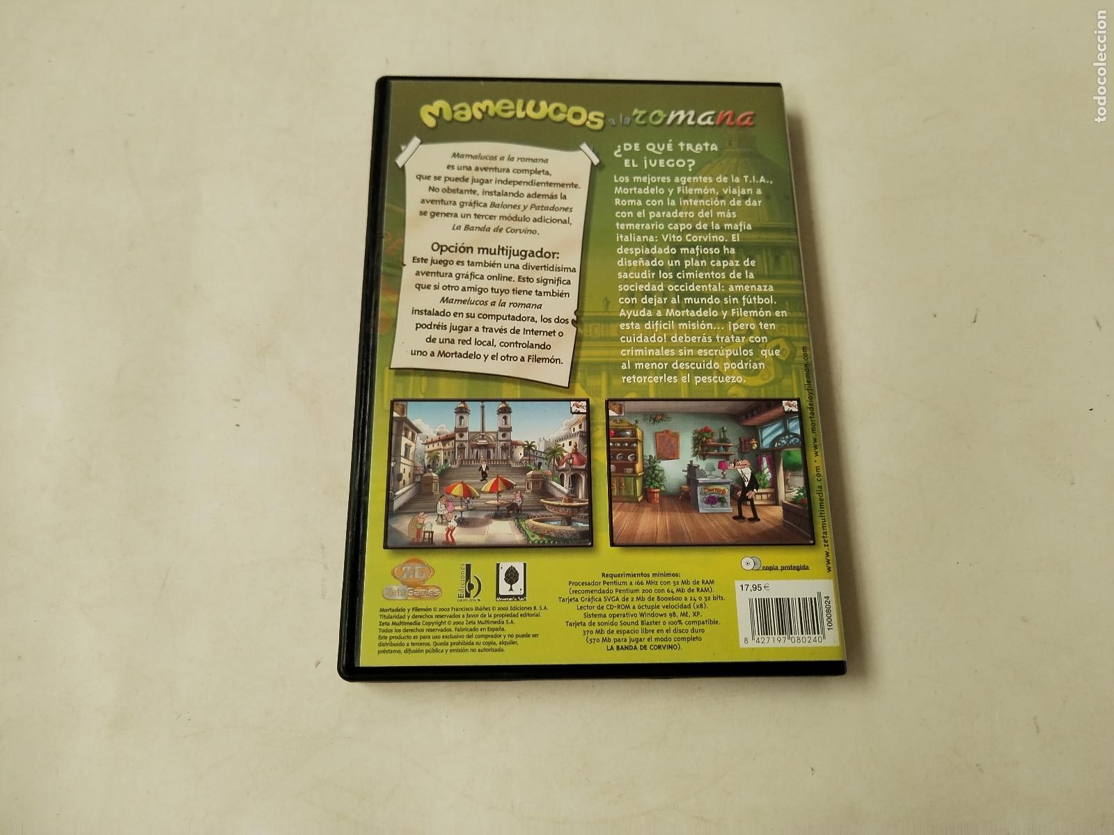 Videojuegos y consolas: MAMELUCOS ROMANA (MORTADELO Y FILEMON)CD-ROM WINDOWS - c129 - Foto 3