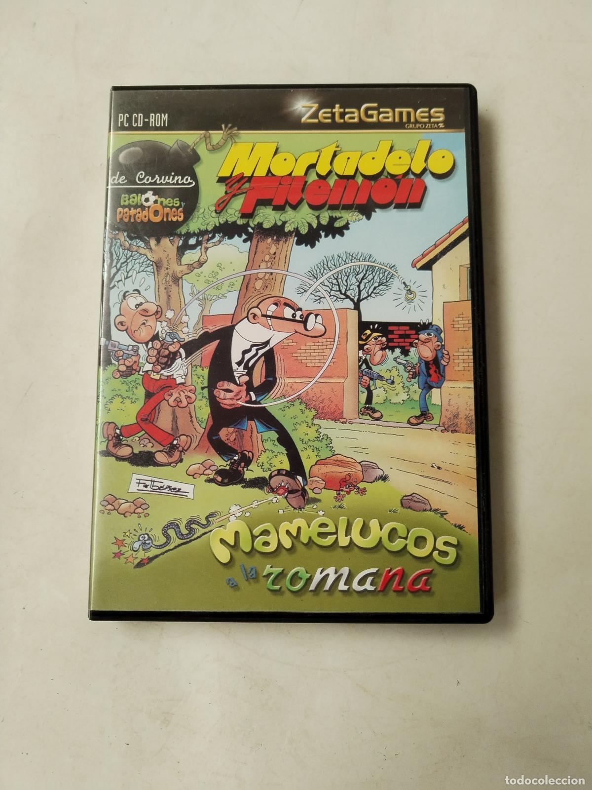 Videojuegos y consolas: MAMELUCOS ROMANA (MORTADELO Y FILEMON)CD-ROM WINDOWS - c129 - Foto 1