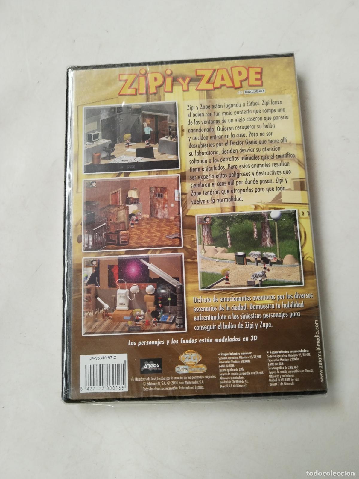 Videojuegos y consolas: LA CASA DEL TERROR (ZIPI Y ZAPE)CD-ROM WINDOWS - c129 - Foto 2