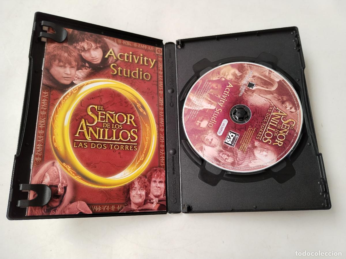 Videojuegos y consolas: LAS DOS TORRES (EL SE&Ntilde;OR DE LOS ANILLOS)CD-ROM - c129 - Foto 3
