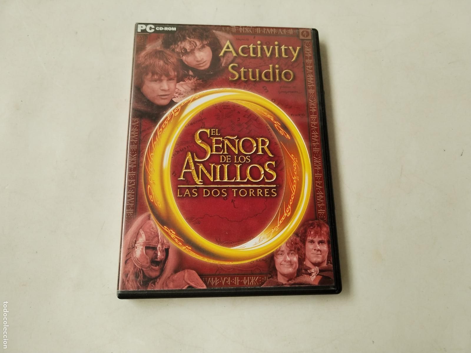 Videojuegos y consolas: LAS DOS TORRES (EL SE&Ntilde;OR DE LOS ANILLOS)CD-ROM - c129 - Foto 1