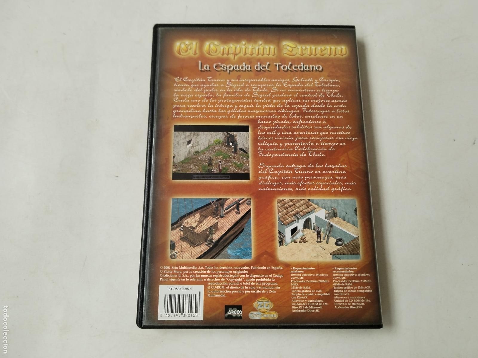 Videojuegos y consolas: LA ESPADA DEL TOLEDANO (EL CAPITAN TRUENO)CD-ROM - c129 - Foto 2