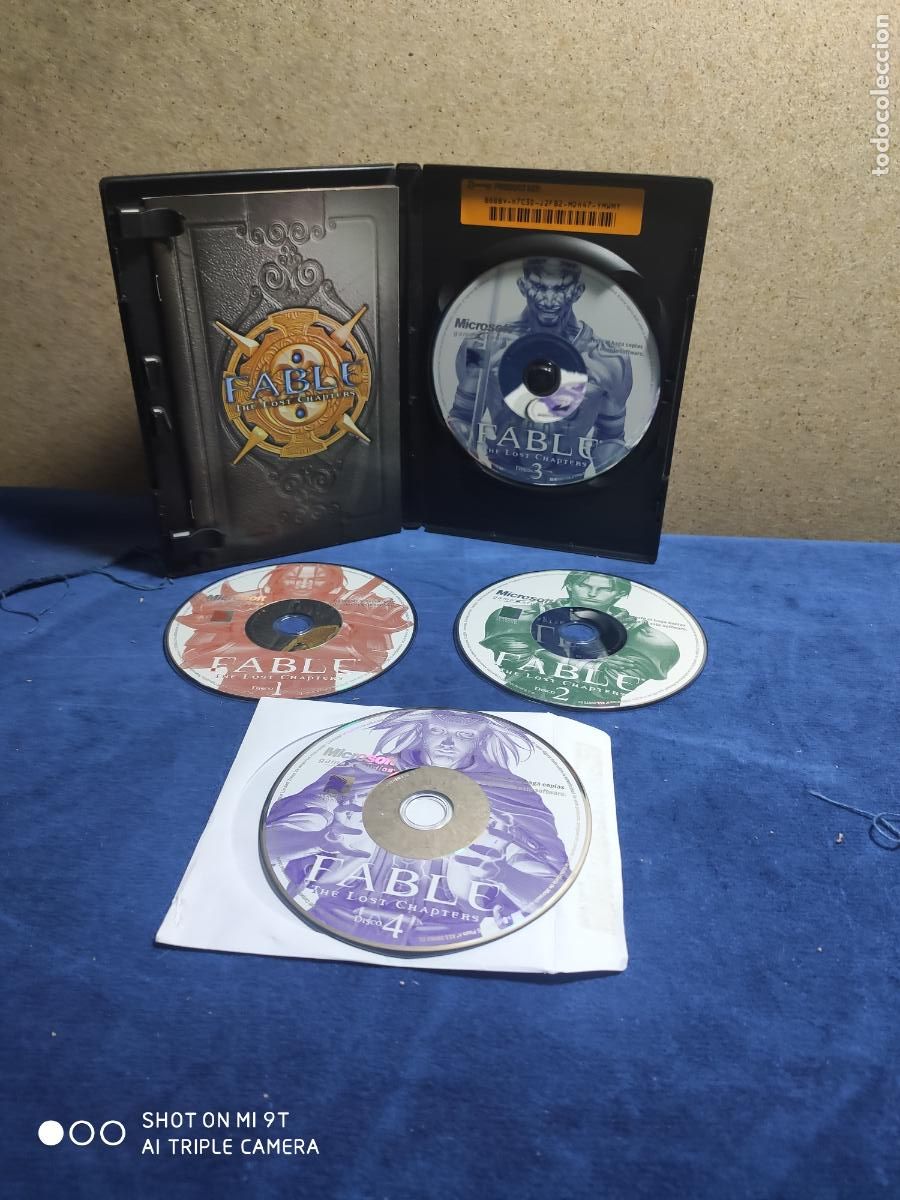 Videojuegos y consolas: fable the lost chapters para pc 4 discos y manual - Foto 4