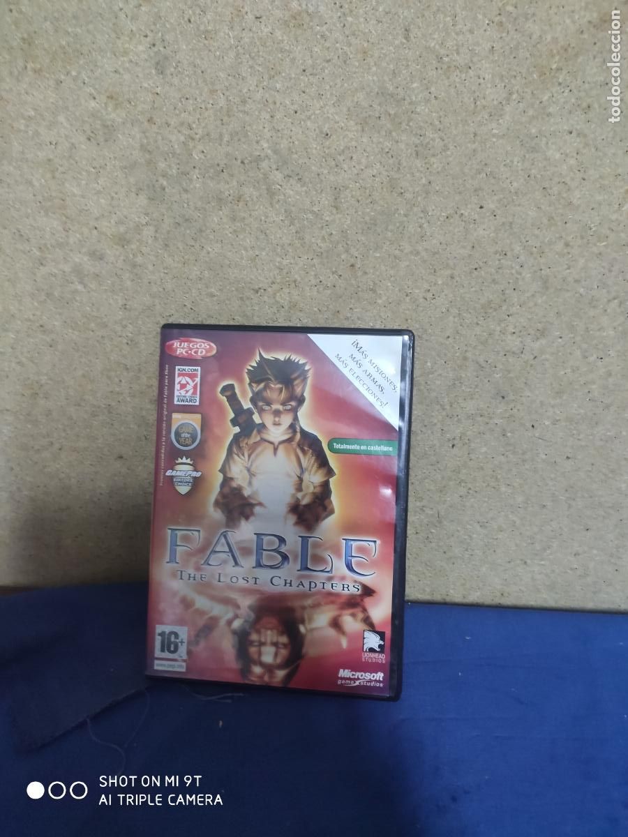 Videojuegos y consolas: fable the lost chapters para pc 4 discos y manual - Foto 1