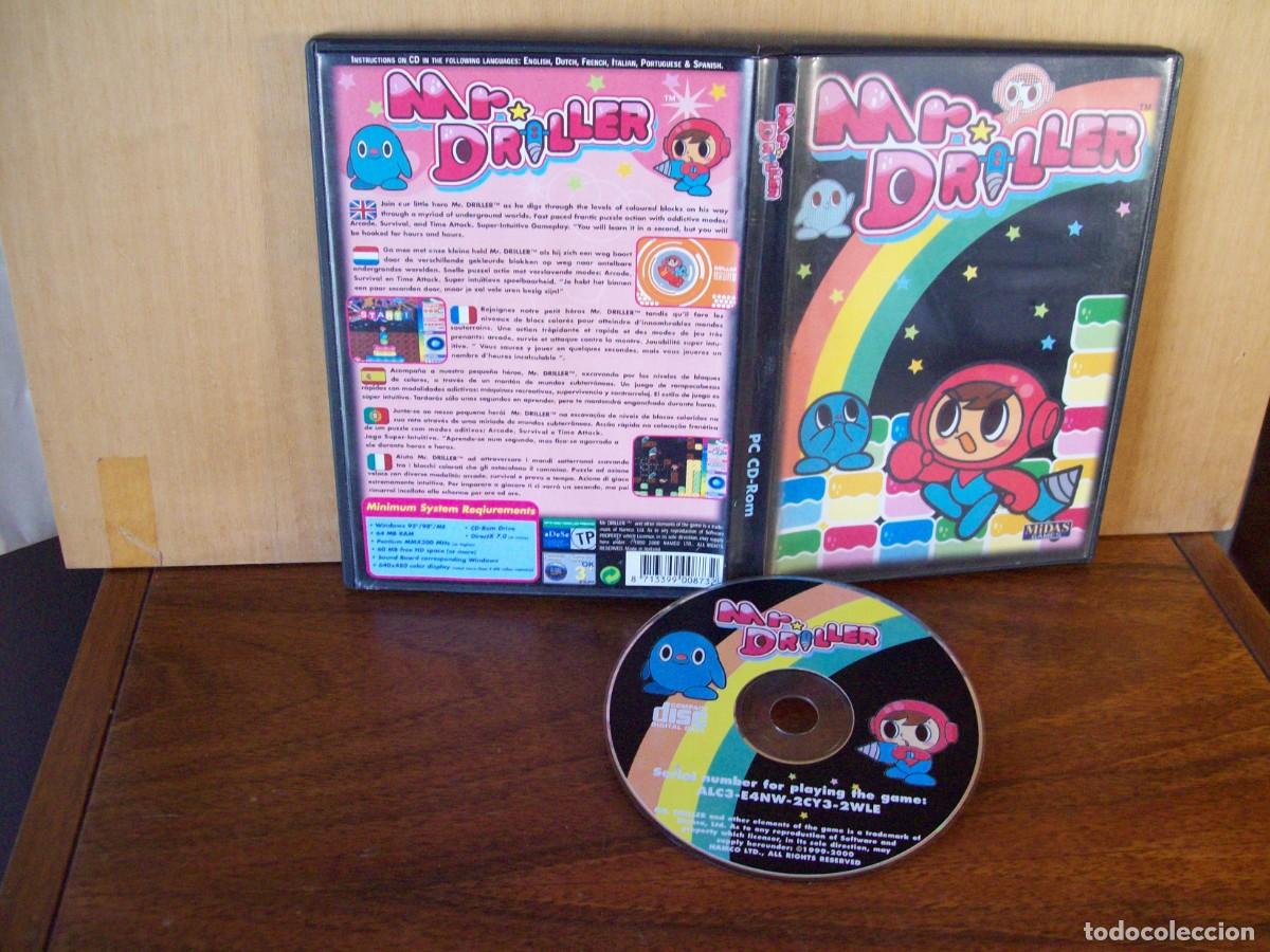 Videojuegos y consolas: MR.DRILLER - VIDEO JUEGO PC FABRICADO EN HOLANDA - Foto 1